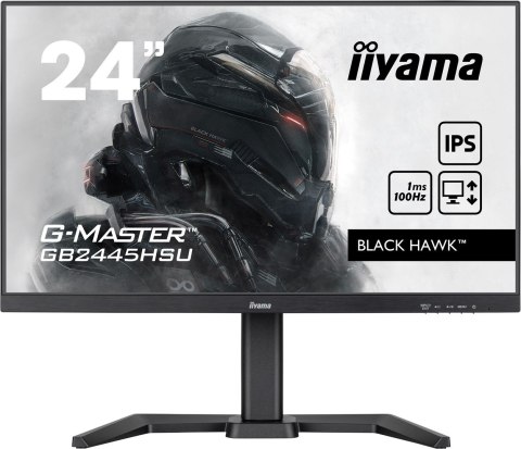 Iiyama G-MASTER GB2445HSU-B1 monitor komputerowy 61 cm (24") 1920 x 1080 px Full HD LED Czarny