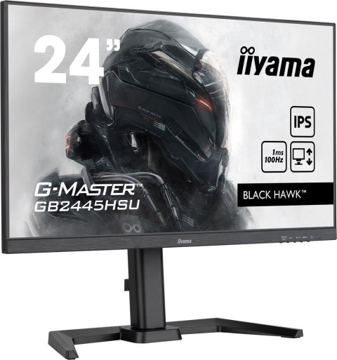 Iiyama G-MASTER GB2445HSU-B1 monitor komputerowy 61 cm (24") 1920 x 1080 px Full HD LED Czarny