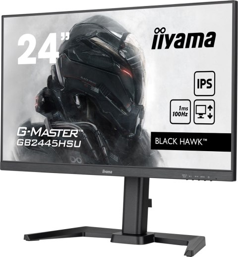 Iiyama G-MASTER GB2445HSU-B1 monitor komputerowy 61 cm (24") 1920 x 1080 px Full HD LED Czarny