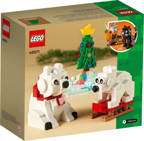 LEGO Okolicznościowe 40571 Zimowe niedźwiedzie polarne