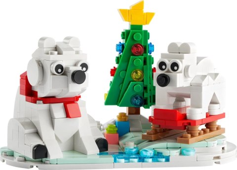 LEGO Okolicznościowe 40571 Zimowe niedźwiedzie polarne