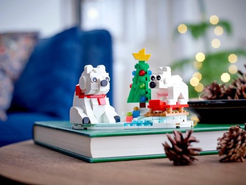 LEGO Okolicznościowe 40571 Zimowe niedźwiedzie polarne