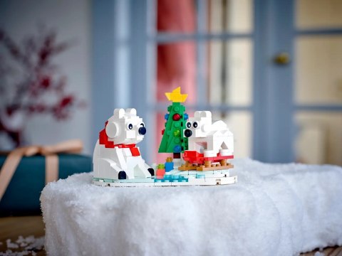 LEGO Okolicznościowe 40571 Zimowe niedźwiedzie polarne