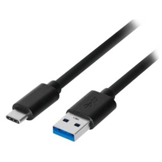 Akyga AK-USB-24 kabel USB 0,5 m USB 3.2 Gen 1 (3.1 Gen 1) USB A USB C Czarny