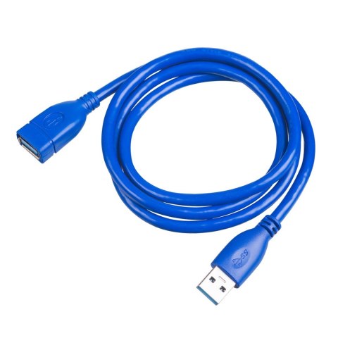 Akyga AK-USB-28 kabel USB 1 m USB 3.2 Gen 1 (3.1 Gen 1) USB A Niebieski