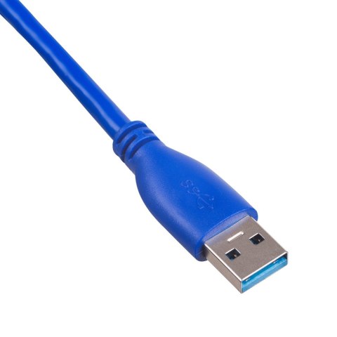 Akyga AK-USB-28 kabel USB 1 m USB 3.2 Gen 1 (3.1 Gen 1) USB A Niebieski