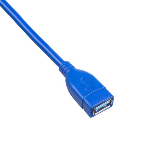 Akyga AK-USB-28 kabel USB 1 m USB 3.2 Gen 1 (3.1 Gen 1) USB A Niebieski