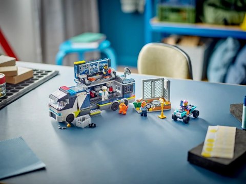 LEGO CITY 60418 POLICYJNA CIĘŻARÓWKA Z LABORATORIUM KRYMINALNYM