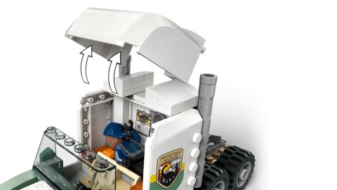 LEGO JURASSIC WORLD 76966 Dinomisje: ciężarówka do transportu allozaura