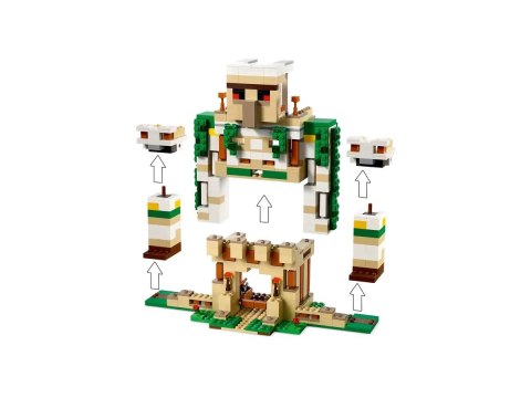 LEGO Minecraft 21250 Forteca żelaznego golema