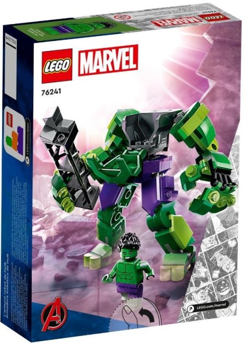 LEGO SUPER HEROES 76241 MECHANICZNA ZBROJA HULKA