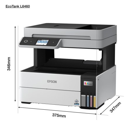 Epson EcoTank L6460 Atramentowa A4 4800 x 1200 DPI 37 stron/min Wi-Fi