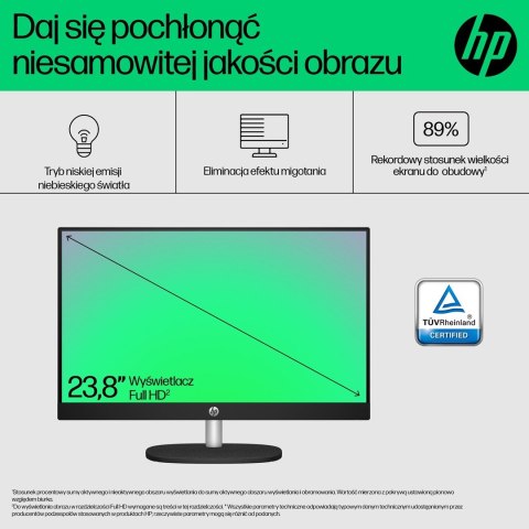 HP 24 -cr0015nw Intel® Core™ i3 i3-N300 60,5 cm (23.8") 1920 x 1080 px All-in-One PC 8 GB DDR4-SDRAM 256 GB SSD Windows 11 Home 