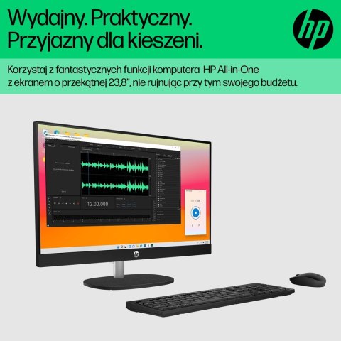 HP 24 -cr0015nw Intel® Core™ i3 i3-N300 60,5 cm (23.8") 1920 x 1080 px All-in-One PC 8 GB DDR4-SDRAM 256 GB SSD Windows 11 Home 