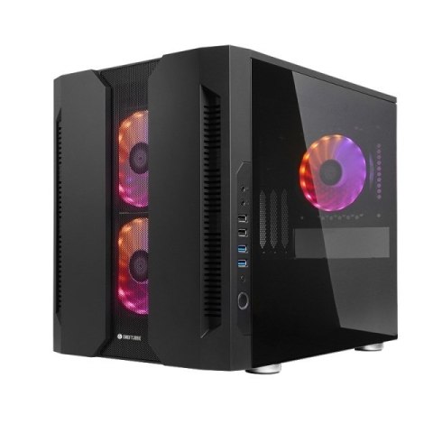 Obudowa Chieftec GM-02B-OP mATX RGB bez zasilacza z oknem Obudowa Chieftec GM-02B-OP mATX RGB bez zasilacza z oknem