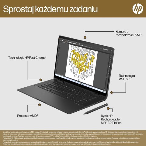 HP Envy 15-FH0023DX Ryzen 7 7730U 15.6"FHD Touch 16GB SSD512 BT BLKB x360 Win11 Nightfall Black (REPACK) 2Y HP Envy 15-FH0023DX Ryzen 7 7730U 15.6"FHD Touch 16GB SSD512 BT BLKB x360 Win11 Nightfall Black (REPACK) 2Y