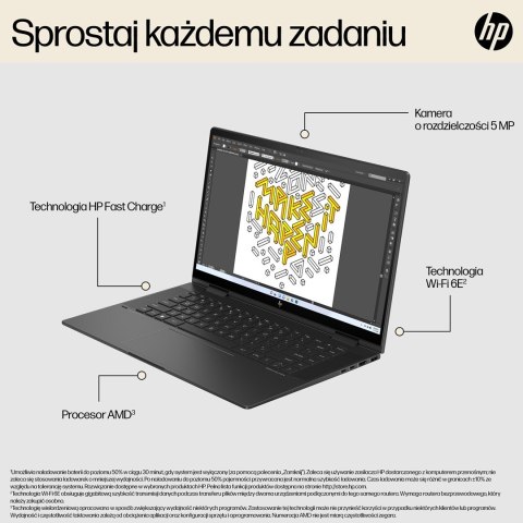 HP Envy 15-FH0023DX Ryzen 7 7730U 15.6"FHD Touch 16GB SSD512 BT BLKB x360 Win11 Nightfall Black (REPACK) 2Y HP Envy 15-FH0023DX Ryzen 7 7730U 15.6"FHD Touch 16GB SSD512 BT BLKB x360 Win11 Nightfall Black (REPACK) 2Y