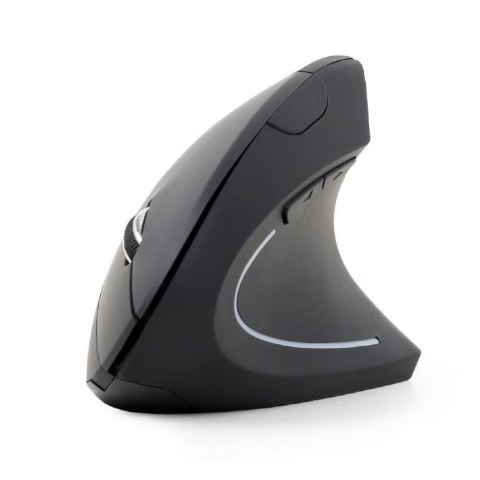 MOUSE USB OPTICAL WRL BLACK/ERGONOMIC MUSW-ERGO-01 GEMBIRD