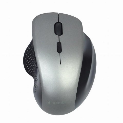 MOUSE USB OPTICAL WRL BLACK/SP. GREY MUSW-6B-02-BG GEMBIRD