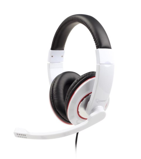 HEADSET STEREO WHITE/MHS-001-GW GEMBIRD