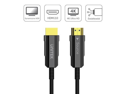 UNITEK KABEL HDMI 2.0 4K 60HZ AOC-20M