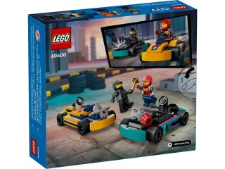 LEGO City 60400 Gokarty i kierowcy wyścigowi