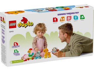 LEGO DUPLO 10412 POCIĄG ZE ZWIERZĄTKAMI