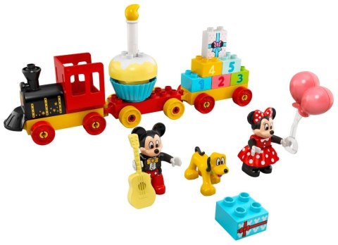 LEGO DUPLO 10941 Urodzinowy pociąg myszek Miki i Minnie