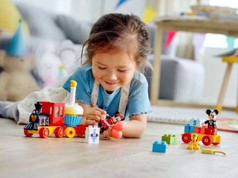 LEGO DUPLO 10941 Urodzinowy pociąg myszek Miki i Minnie