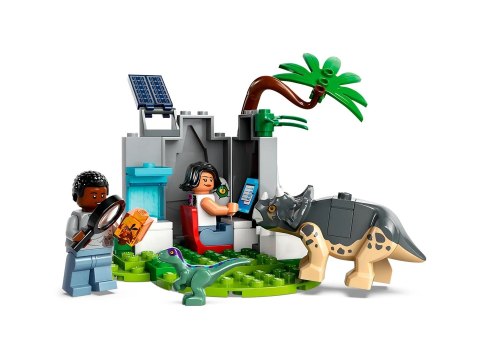 LEGO JURASSIC WORLD 76963 CENTRUM RATUNKOWE DLA MAŁYCH DINOZAURÓW