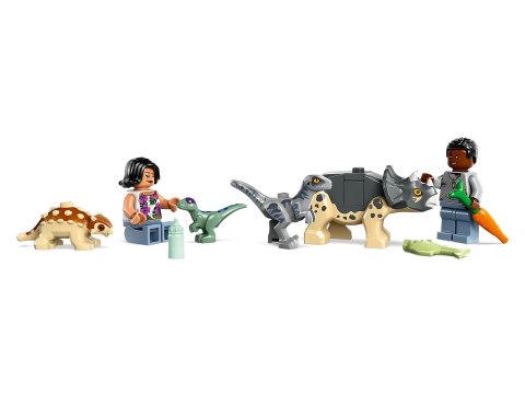 LEGO JURASSIC WORLD 76963 CENTRUM RATUNKOWE DLA MAŁYCH DINOZAURÓW