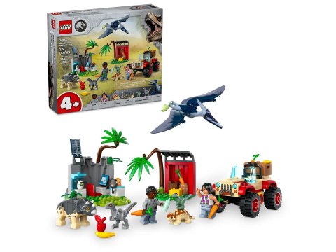 LEGO JURASSIC WORLD 76963 CENTRUM RATUNKOWE DLA MAŁYCH DINOZAURÓW