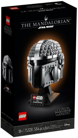 LEGO Star Wars TM 75328 Hełm Mandalorianina