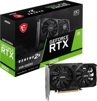 GeForce RTX 3050 Ventus 2X E OC 6GB GDDR6