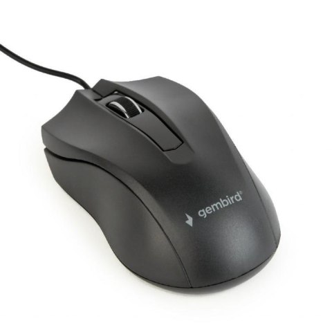 MOUSE USB OPTICAL/BLACK MUS-3B-01 GEMBIRD