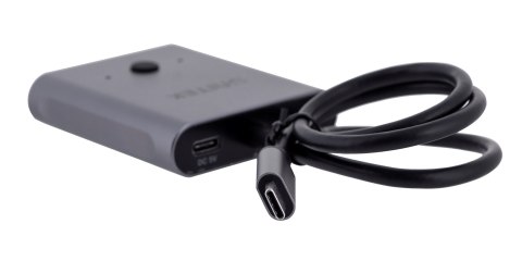 Unitek dwukierunkowy przełącznik sygnału USB-C, 2 in 1 out 4K