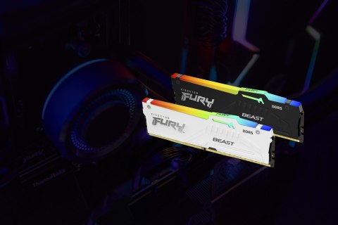 Kingston FURY DDR5 64GB (2x32GB) 6000MHz CL36 Beast Black RGB EXPO