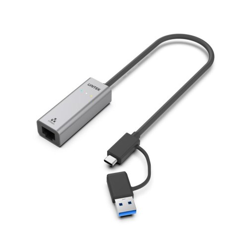 UNITEK ADAPTER USB-A/USB-C - RJ-45 2.5 GBIT, U1313C