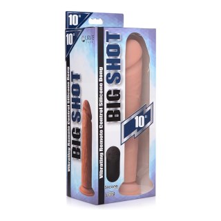 Curve Toys - Wibrujace dildo - silikonowe z pilotem zdalnego sterowania - 25,5 cm