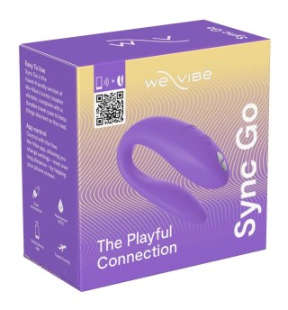 We-Vibe - Wibrator Dla Par Zdalnie Sterowany Sync Go Purple