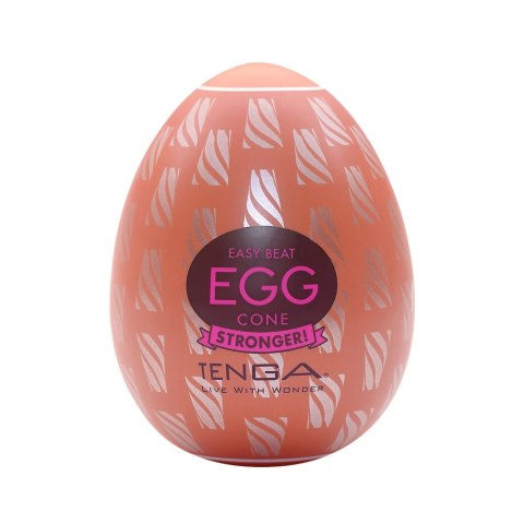 Tenga - Masturbator Ręczny W Kształcie Jajeczka Egg Cone