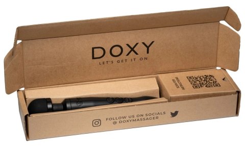 Doxy - Masażer Łechtaczki Doxy 3 USB-C Czarny Mat