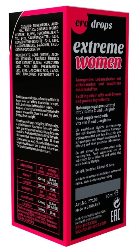 Hiszpańska Mucha Dla Kobiet - Spanish Fly Extreme Women 30ml