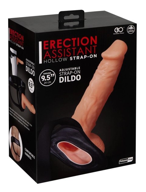 Excellent Power - Realistyczne Dildo Strap-On 24cm