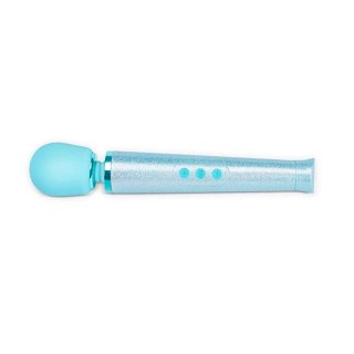 Masażer - Le Wand Petite All That Glimmers Massager Blue