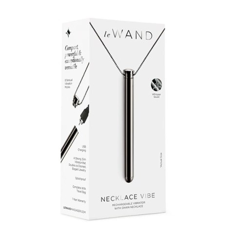 Wibrator naszyjnik - Le Wand Vibrating Necklace Black