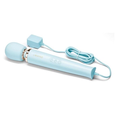 Masażer - Le Wand Plug-In Massager Sky Blue