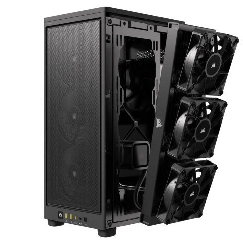 Corsair 2000D AIRFLOW Small Form Factor (SFF) Czarny Corsair 2000D AIRFLOW Small Form Factor (SFF) Czarny