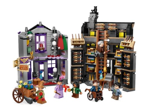 LEGO Harry Potter 76439 Sklepy Ollivandera i Madame Malkin