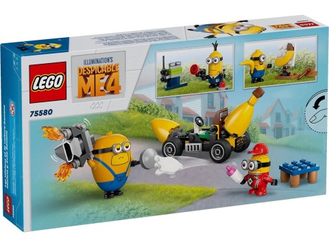 LEGO Minions 75580 Minionki i bananowóz